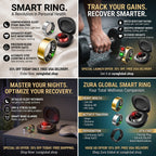 Titanium Smart Ring | Fitness, Sleep & Health Tracker Waterproof