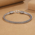 Vintage 925 Sterling Silver Chain Bracelet