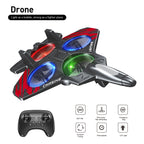 LED RC Stunt Fighter Jet | 360° Remote Control Airplane