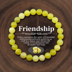 8mm Natural Stone Crystal Energy Beaded Bracelet