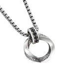 Vintage 925 Sterling Silver Clavicle Chain Necklace