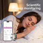 Titanium Smart Ring | Fitness, Sleep & Health Tracker Waterproof