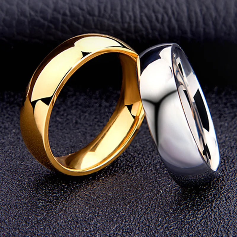 Classic 6mm Hypoallergenic Stainless Steel Wedding Band