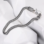 Vintage 925 Sterling Silver Chain Bracelet
