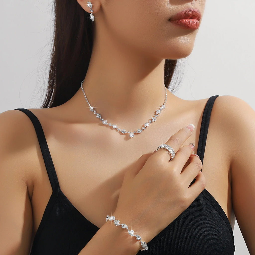 Elegant 5-Piece Minimalist Claw Chain Jewelry Set