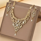 Luxury Palace Style Rhinestone Bridal Jewelry Set