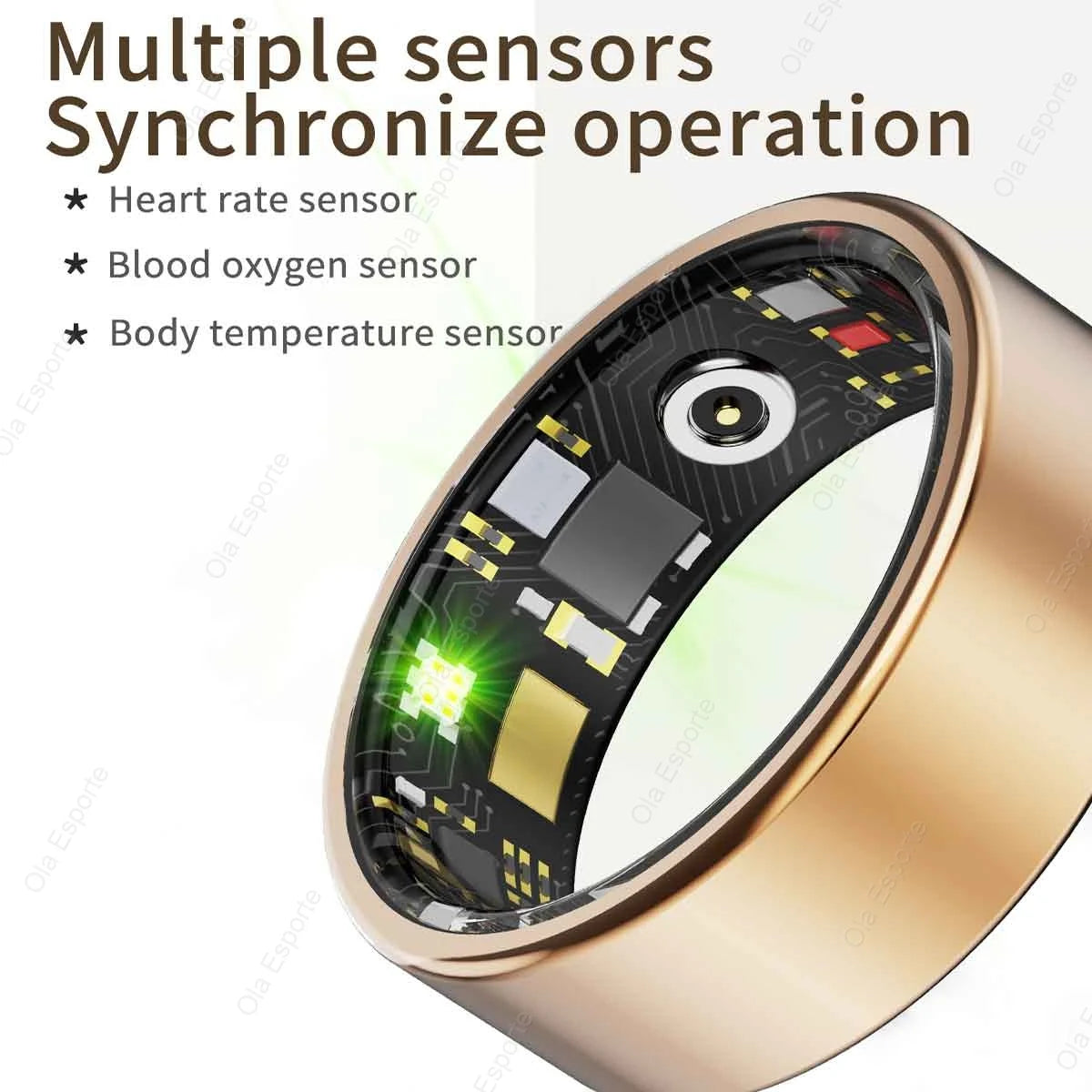 Elite Smart Ring Fitness Tracker | Sleep & Heart Rate Monitor
