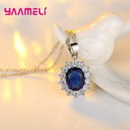 Premium 3-Piece Silver Cubic Zirconia Jewelry Set