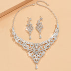Luxury Palace Style Rhinestone Bridal Jewelry Set