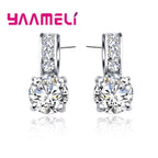 925 Sterling Silver Bridal Jewelry Set with Cubic Zirconia