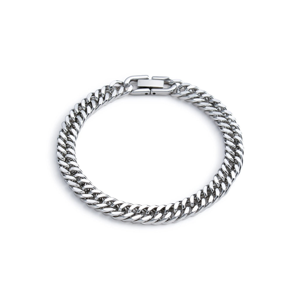 Braided Stainless Steel Keel Bracelet with Magnetic Clasp