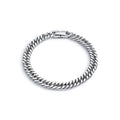 Braided Stainless Steel Keel Bracelet with Magnetic Clasp