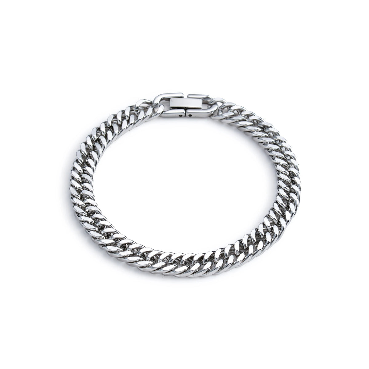 Braided Stainless Steel Keel Bracelet with Magnetic Clasp