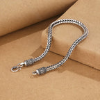 Vintage 925 Sterling Silver Chain Bracelet