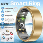Titanium Smart Ring | Fitness, Sleep & Health Tracker Waterproof
