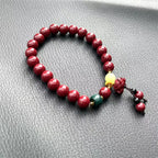 Lily of the Valley Flower Natural Stone Beaded Bracelet