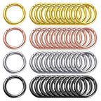 1-Inch Round Carabiner Spring O-Rings for Purses & Keys