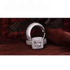 925 Sterling Silver Bezel Set Cubic Zirconia Ring