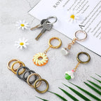 1-Inch Round Carabiner Spring O-Rings for Purses & Keys